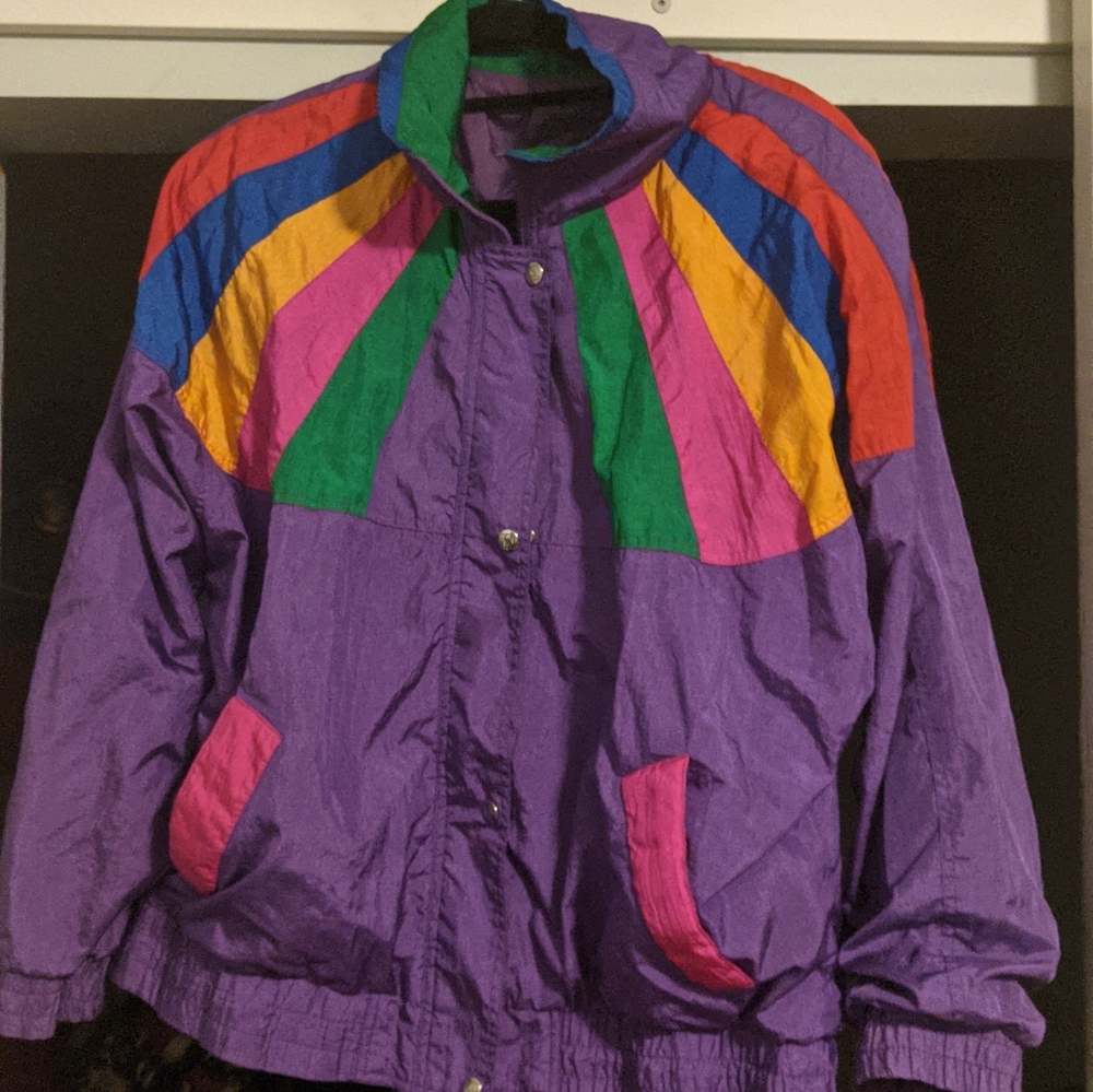 90s windbreaker